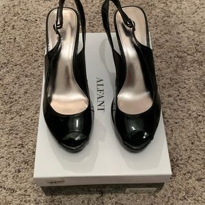 Alfani Peep Toe Wedges